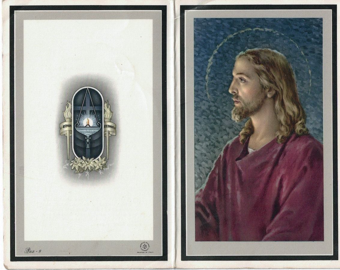 CD - MASS INTENTION CARD JESUS