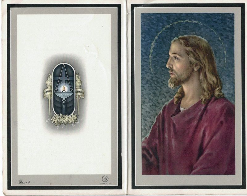 CD - MASS INTENTION CARD JESUS