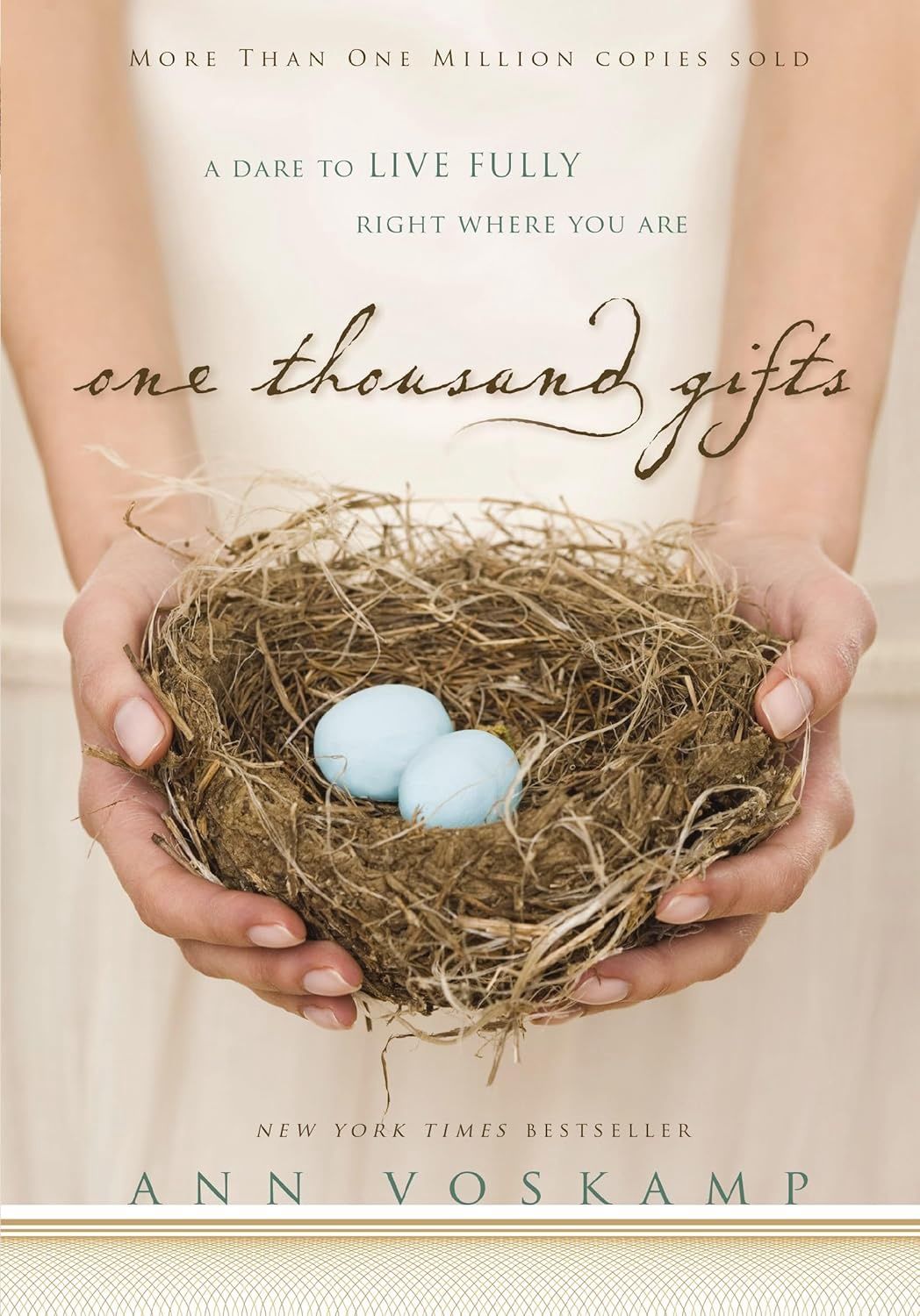 ONE THOUSAND GIFTS: A DARE TO LIVE FULLY RIGHT WHERE YOU ARE