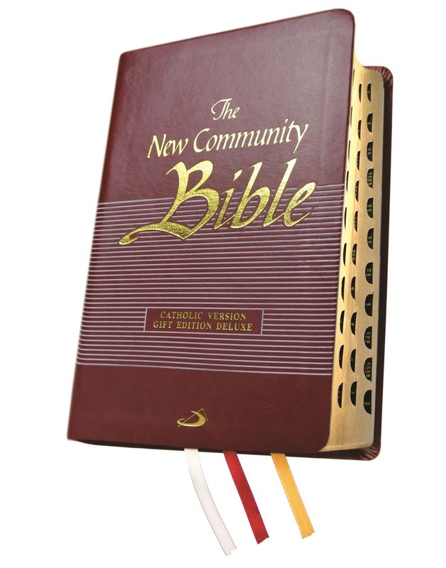 NEW COMMUNITY BIBLE GIFT EDITION DELUXE RED