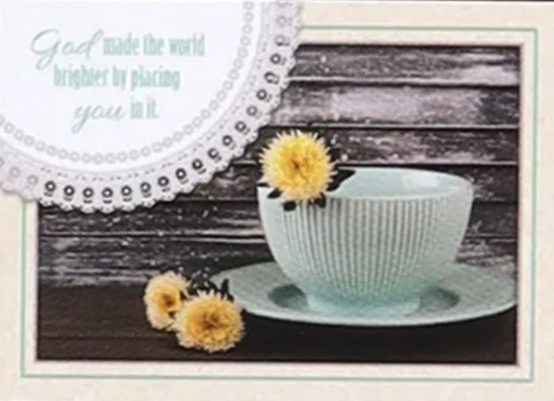 CD - A CUP OF JOY TURQUOISE MUG