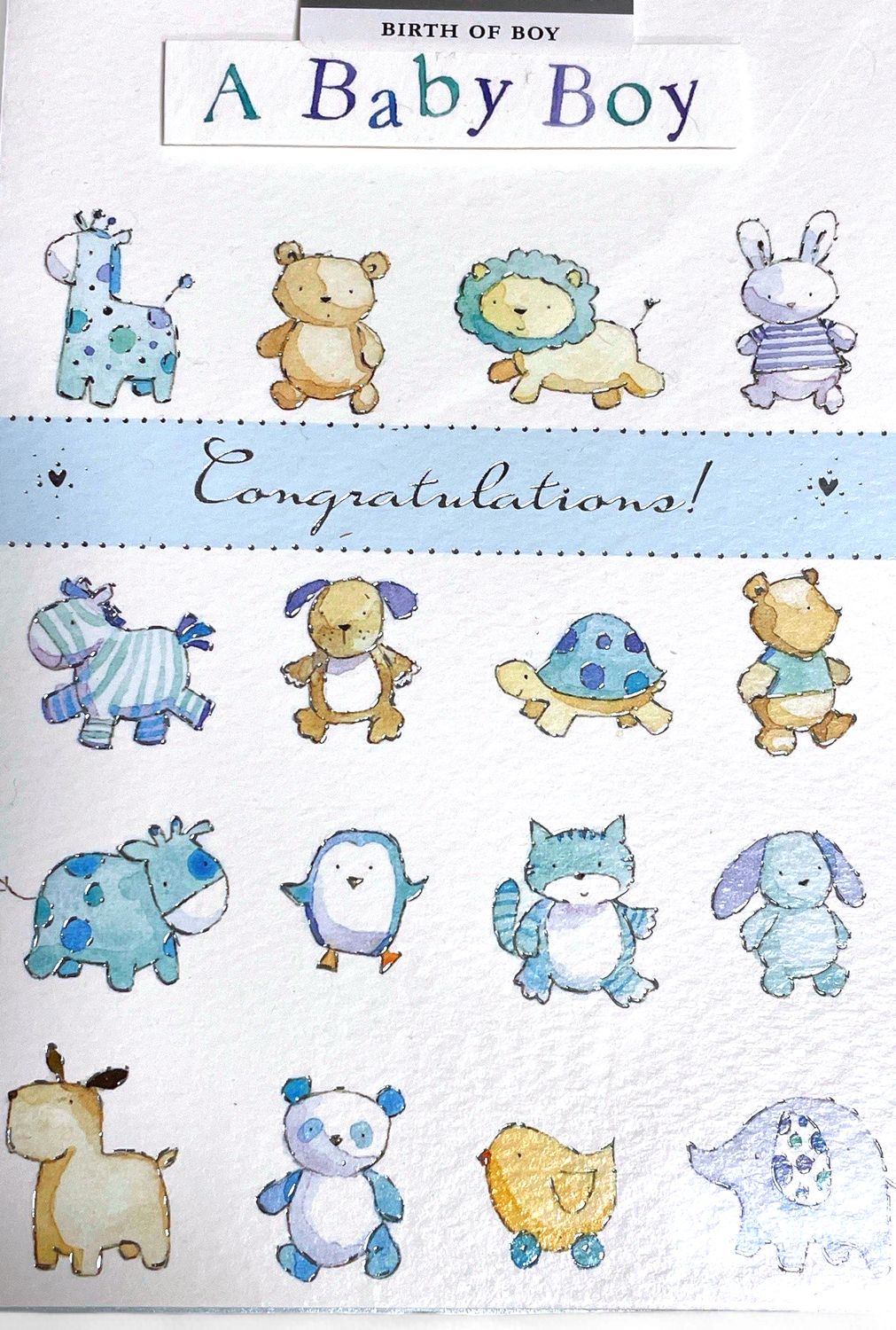CD - A BABY BOY CONGRATULATIONS