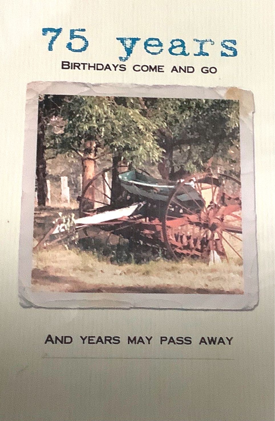 CD - HAPPY 75TH BIRTHDAY