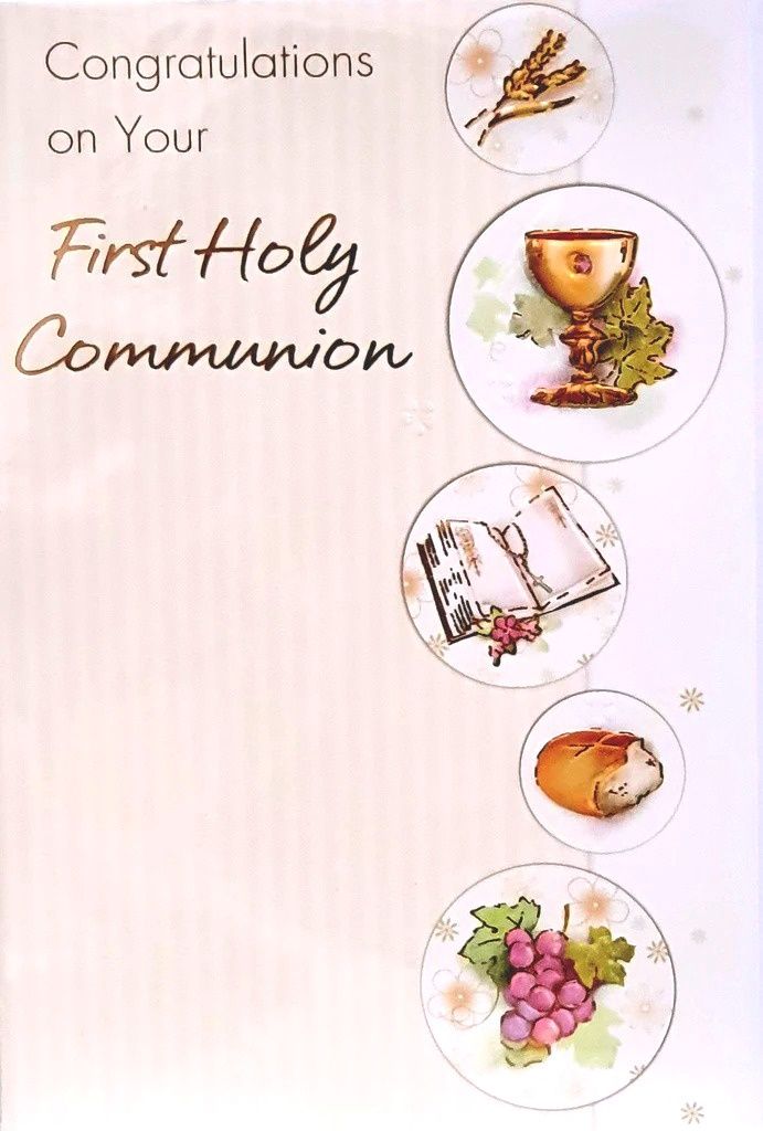 CD - CONGRATULATIONS ON YOUR FIRST HOLY COMMUNION
