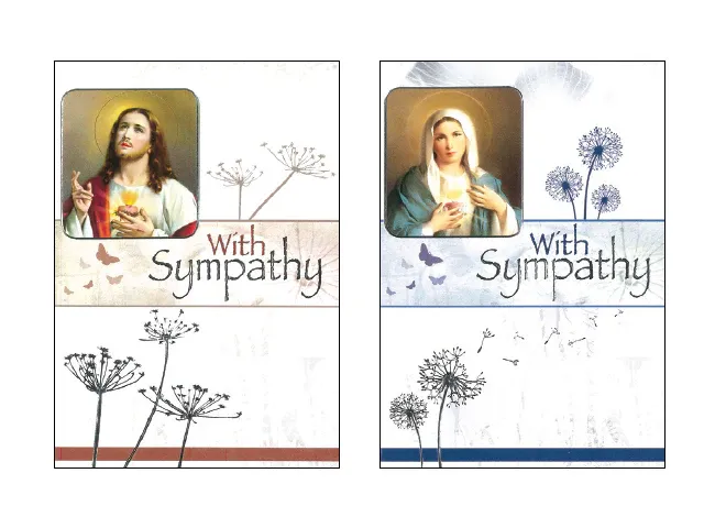 CD - SYMPATHY CARD TWO DESIGNS
