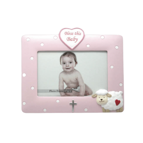 BLESS THIS BABY FRAME - GIRL