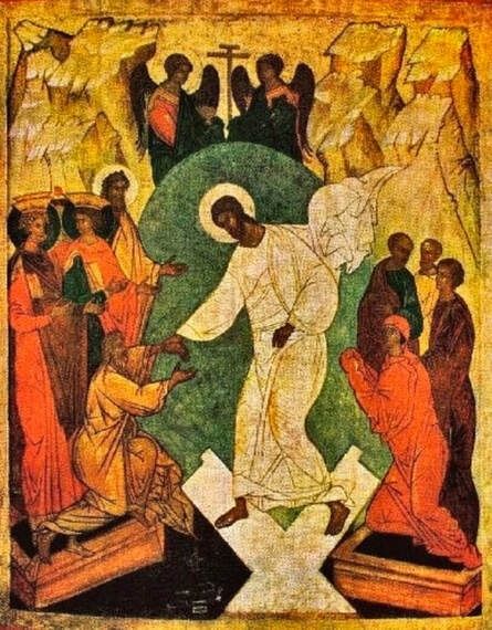 HOLY CARD - THE RESURRECTION OF CHRIST