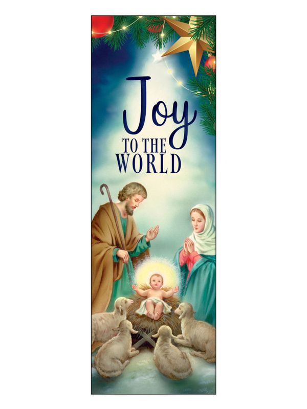 CHRISTMAS - JOY TO THE WORLD BOOKMARK