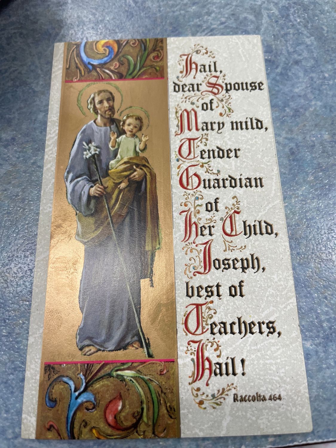 HOLY CARD - HAIL DEAR SPOUSE