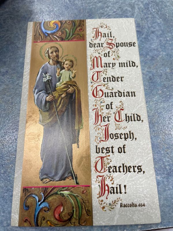 HOLY CARD - HAIL DEAR SPOUSE