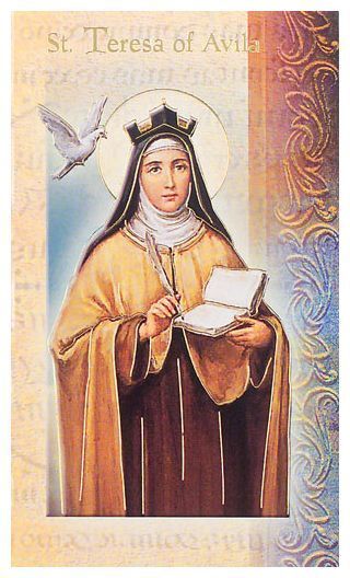BIOGRAPHY OF ST TERESA OF AVILA