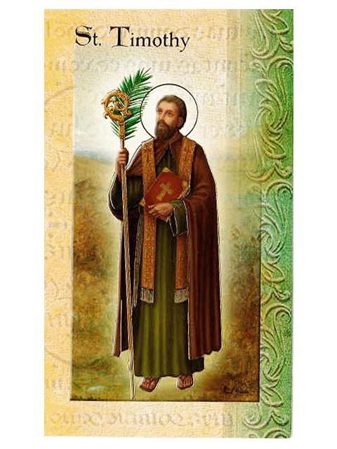 BIOGRAPHY OF ST TIMOTHY