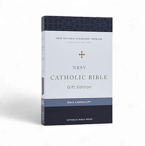 NRSV CATHOLIC BIBLE GIFT EDITION BLACK LEATHERSOFT