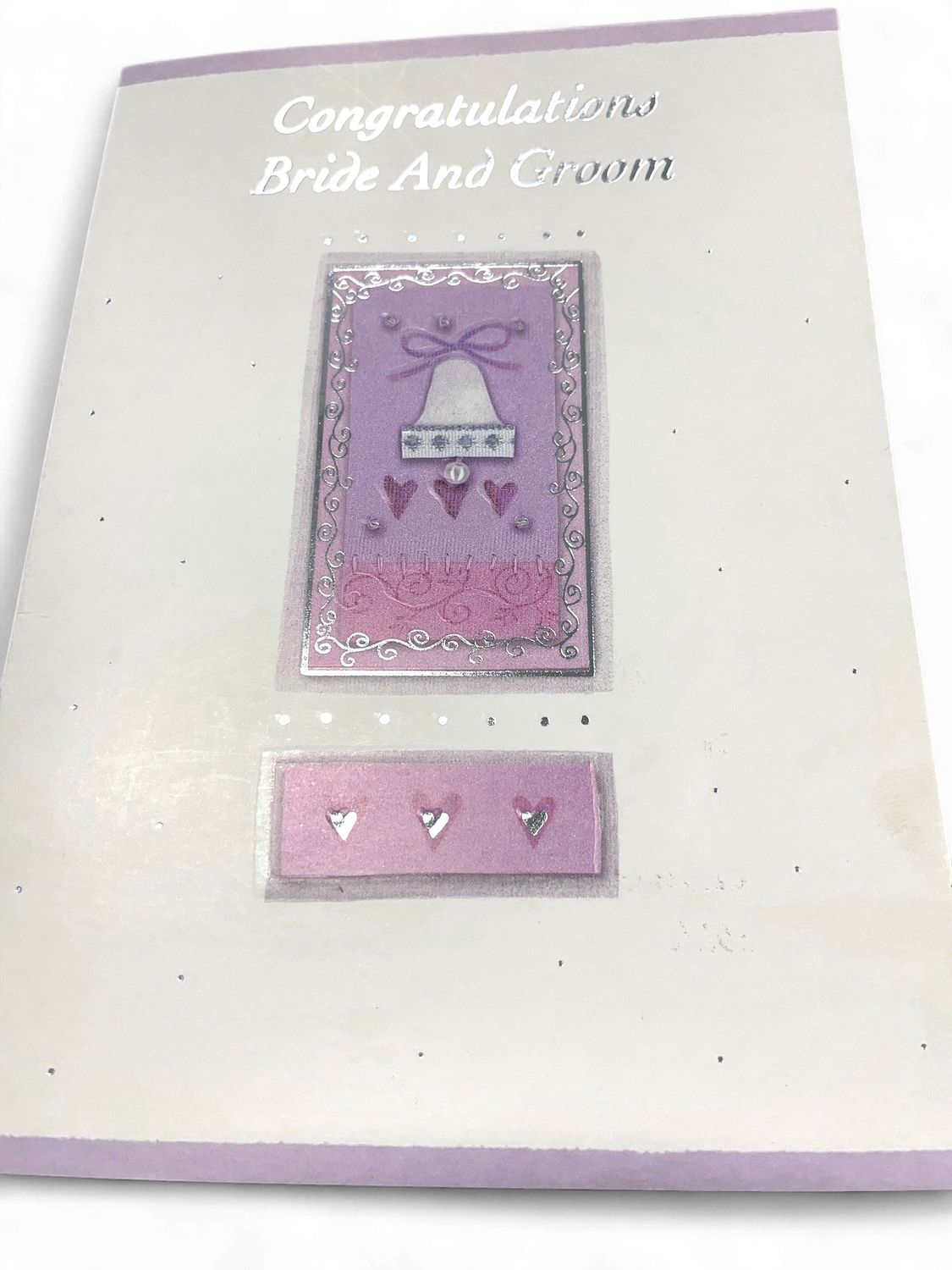 CD - CONGRATULATIONS BRIDE AND GROOM GREETING CARD