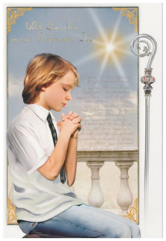 CD - WITH LOVE SON ON YOUR CONFIRMATION DAY