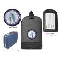 LUGGAGE TAG MIRACULOUS BLACK