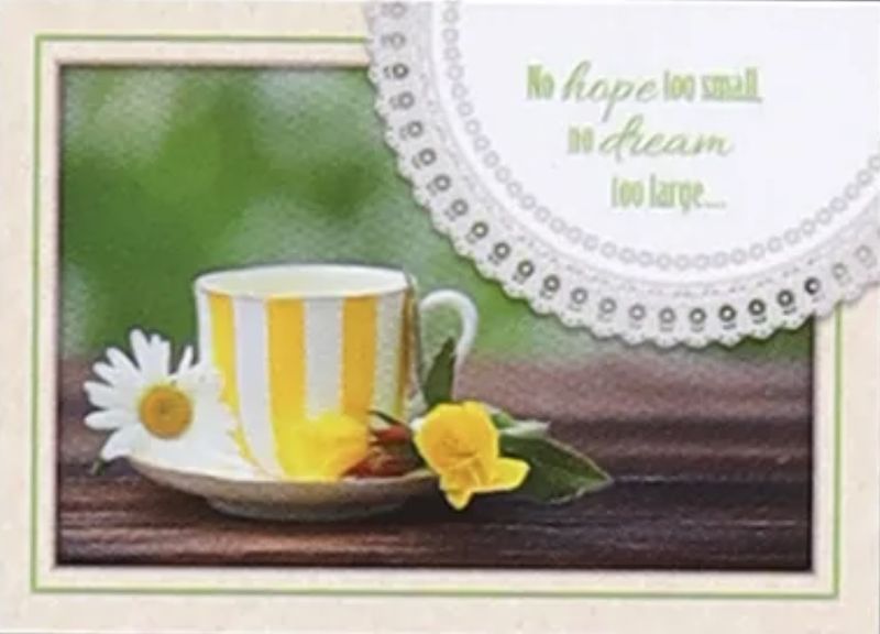 CD - A CUP OF JOY YELLOW MUG