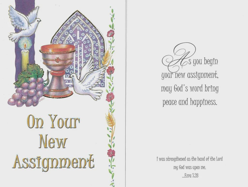 CD - ON YOUR NEW ASSIGNMENT