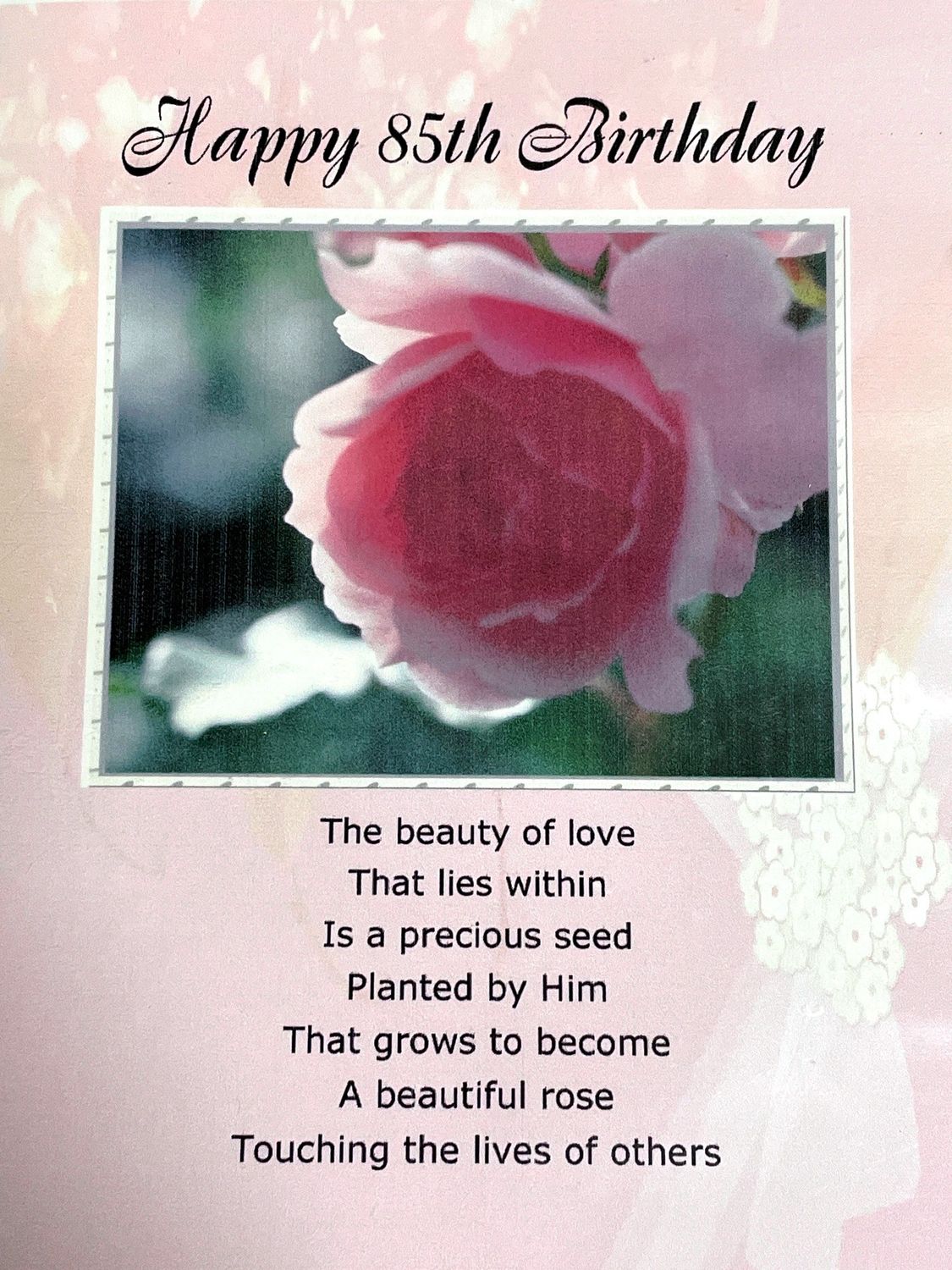CD - HAPPY 85TH BIRTHDAY