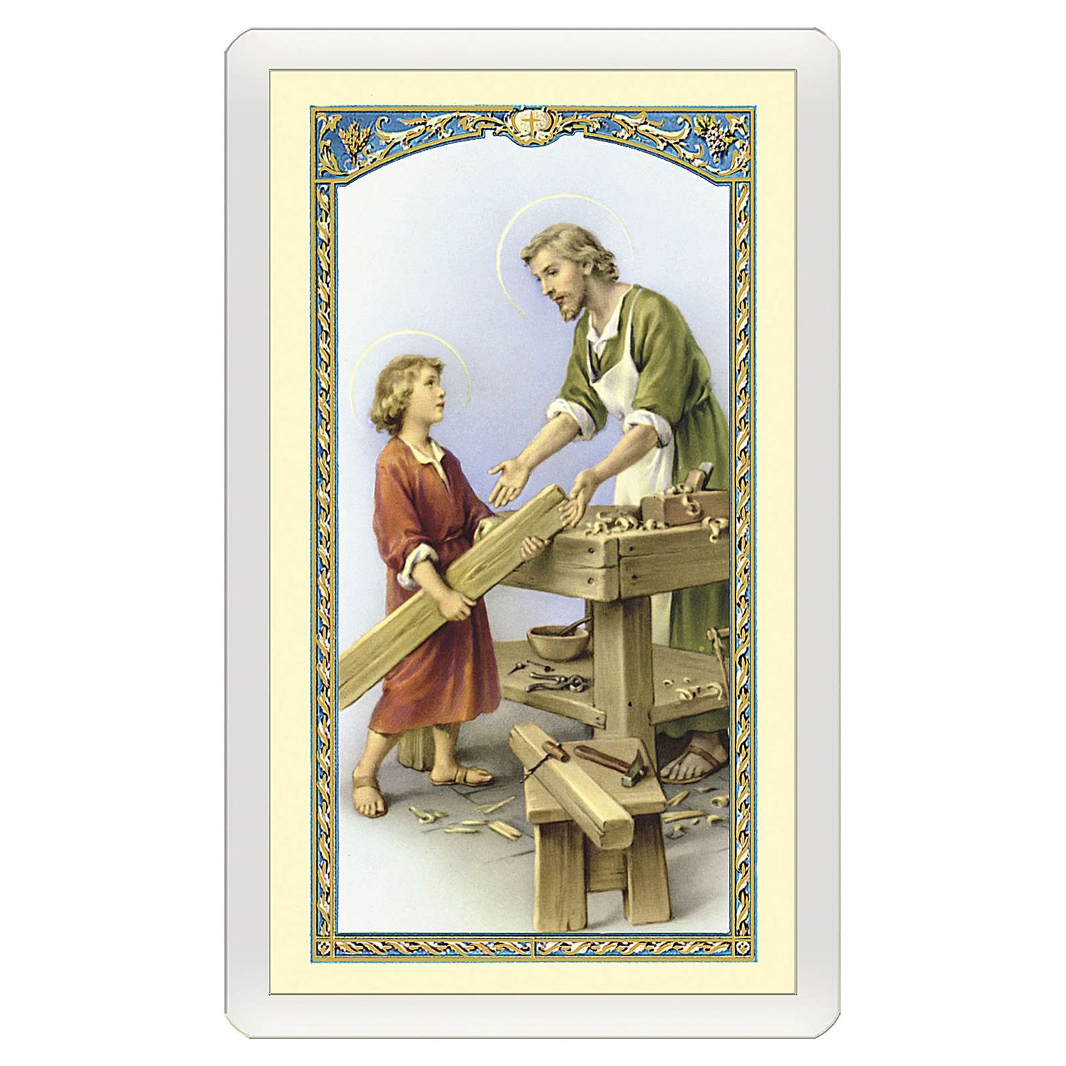 HOLY CARD - ST JOSEPH THE WORKER