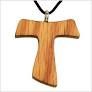 FRANCISCAN TAU WOODEN CROSS