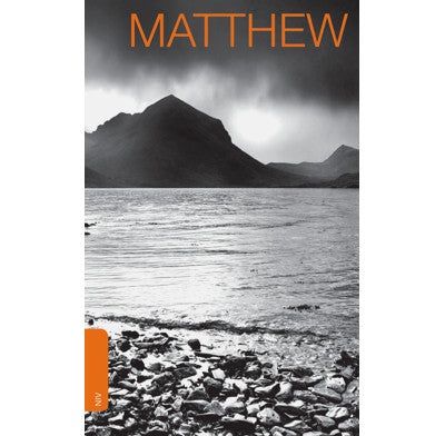 NIV MATTHEW'S GOSPEL BLACK LETTER EDITION