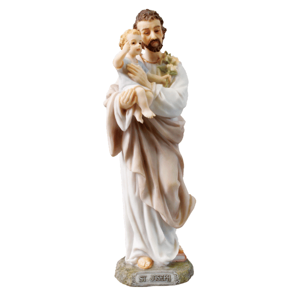 ST JOSEPH STATUE 210MM - VERONESE COLLECTION