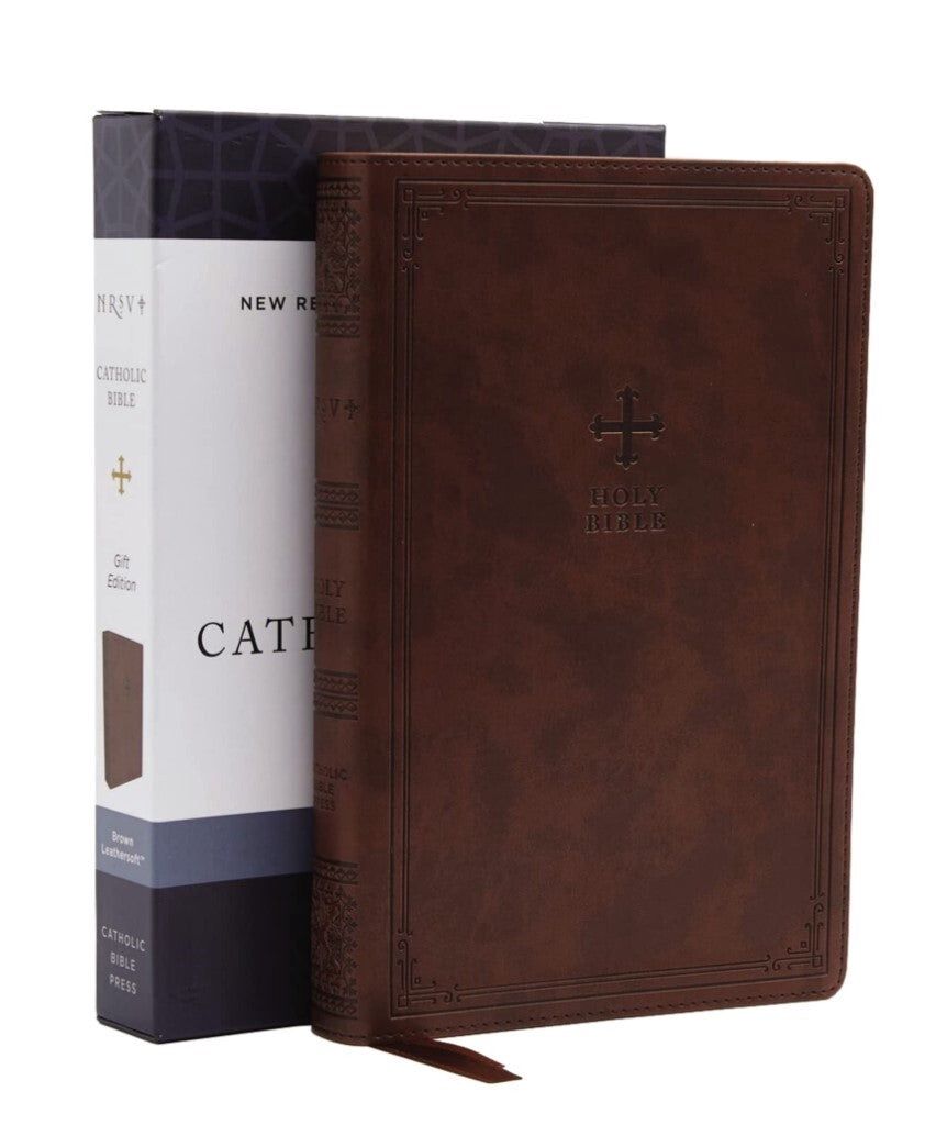 NRSV CATHOLIC BIBLE GIST EDITION - BROWN