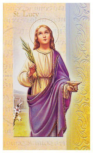 BIOGRAPHY OF ST LUCY