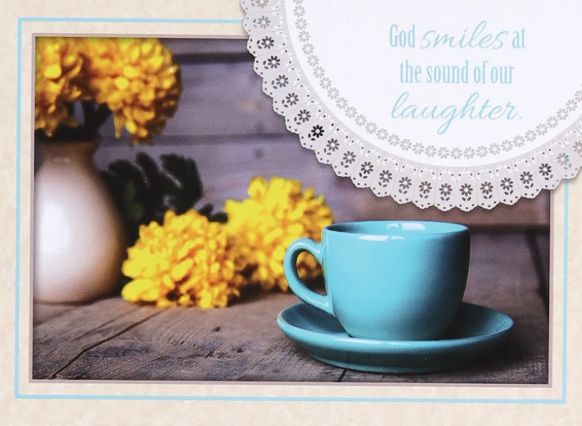 CD - A CUP OF JOY BLUE MUG