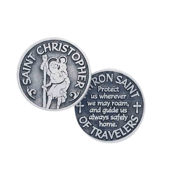 ST CHRISTOPHER POCKET TOKEN