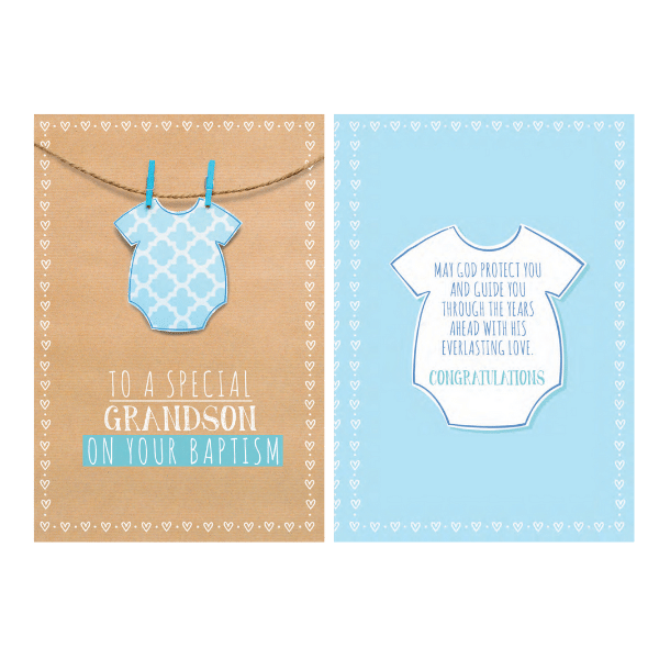 CD - TO A SPECIAL GRANDSON ON YOUR BAPTISM