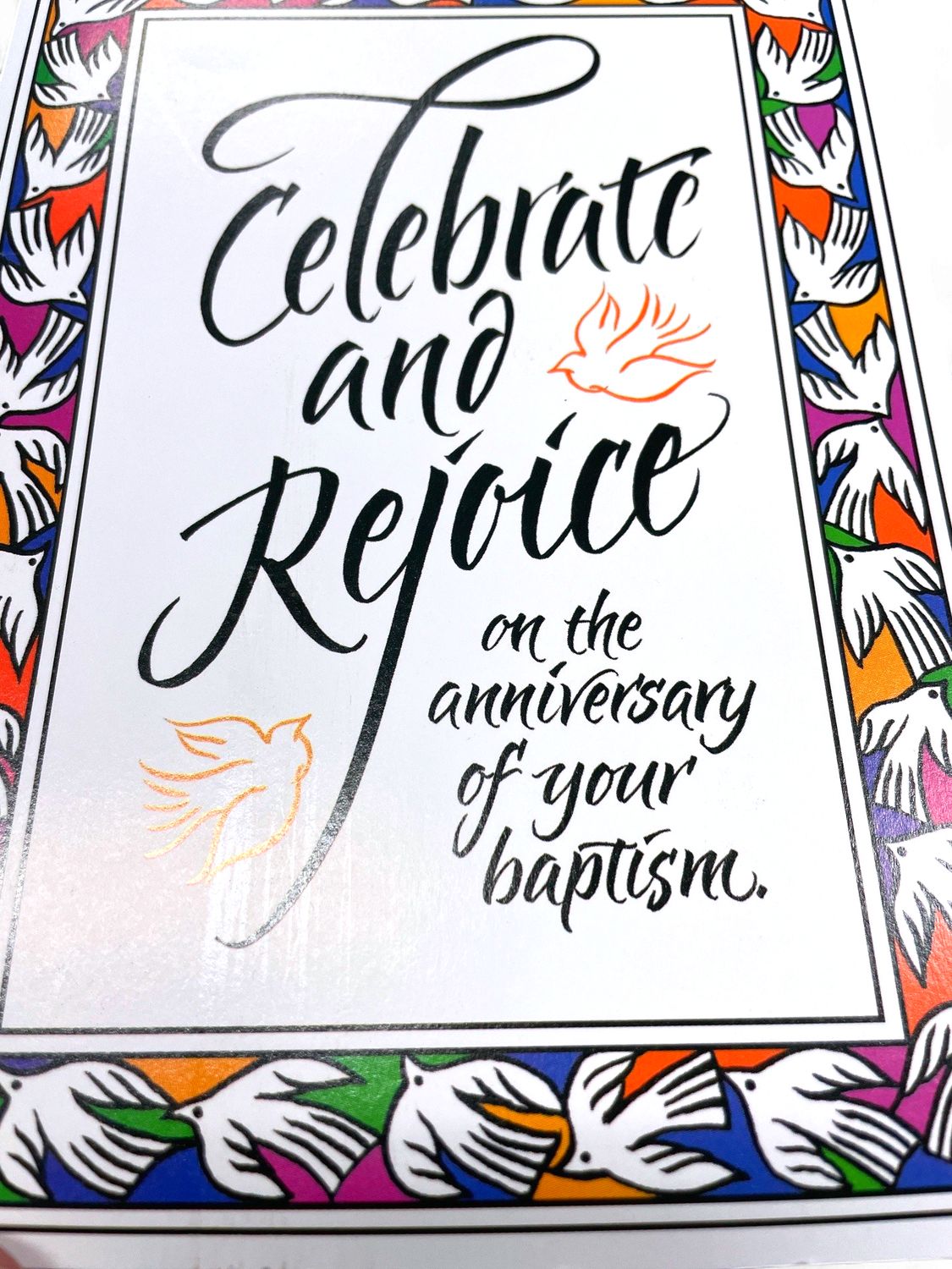 CD - CELEBRATE AND REJOICE ON THE ANNIVERSARY OF YOUR BAPTISM