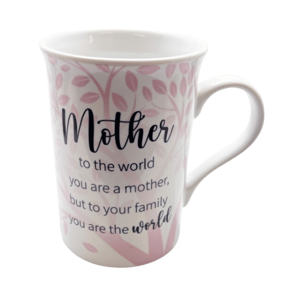 PORCELAIN TREE OF LIFE MUG MOTHER