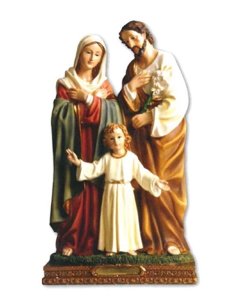 RESIN STATUE HOLY FAMILY 23CM