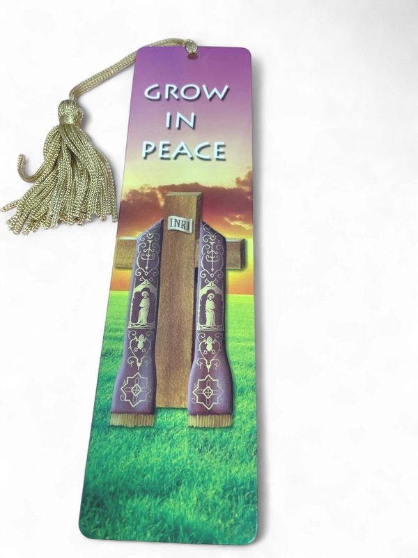 BOOKMARK  - GROW IN PEACE