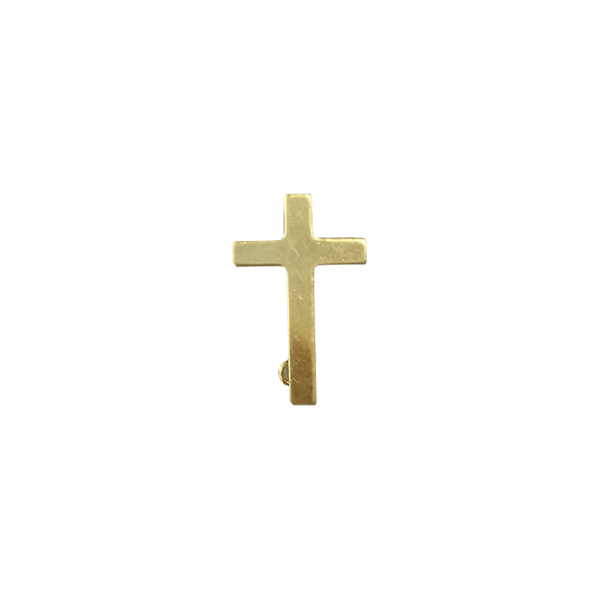PRIEST LAPEL CROSS GOLD