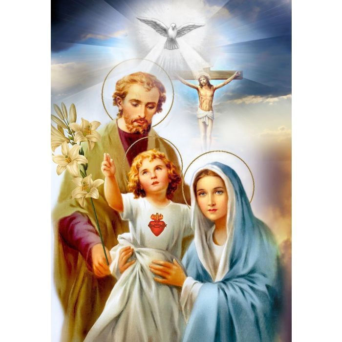 JIGSAW PUZZLE HOLY FAMILY 500 PIECE
