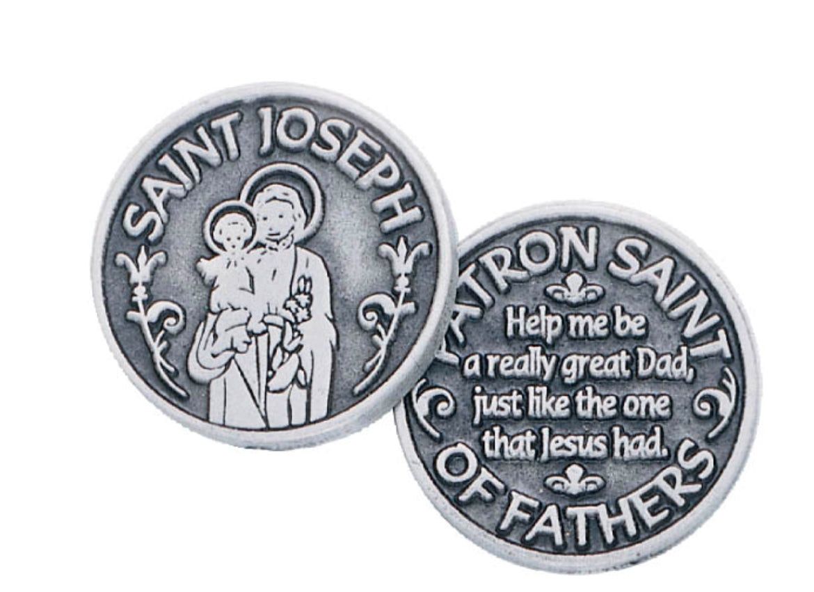 ST JOSEPH POCKET TOKEN