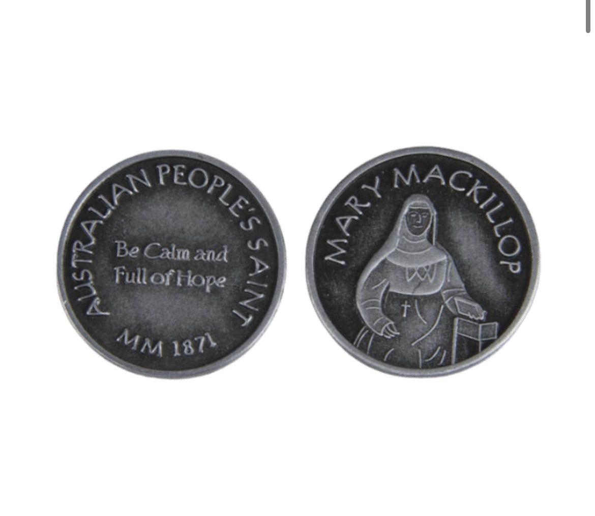 MARY MACKILLOP POCKET TOKEN