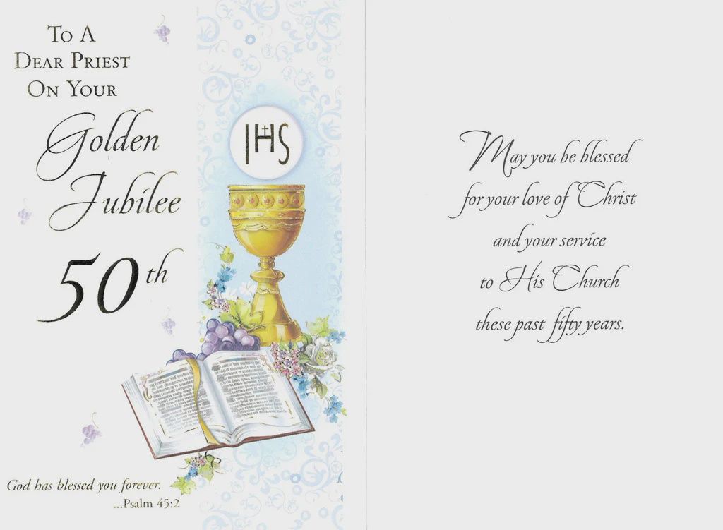 CD - TO A DEAR PRIEST ON YOUR GOLDEN JUBILEE 50TH