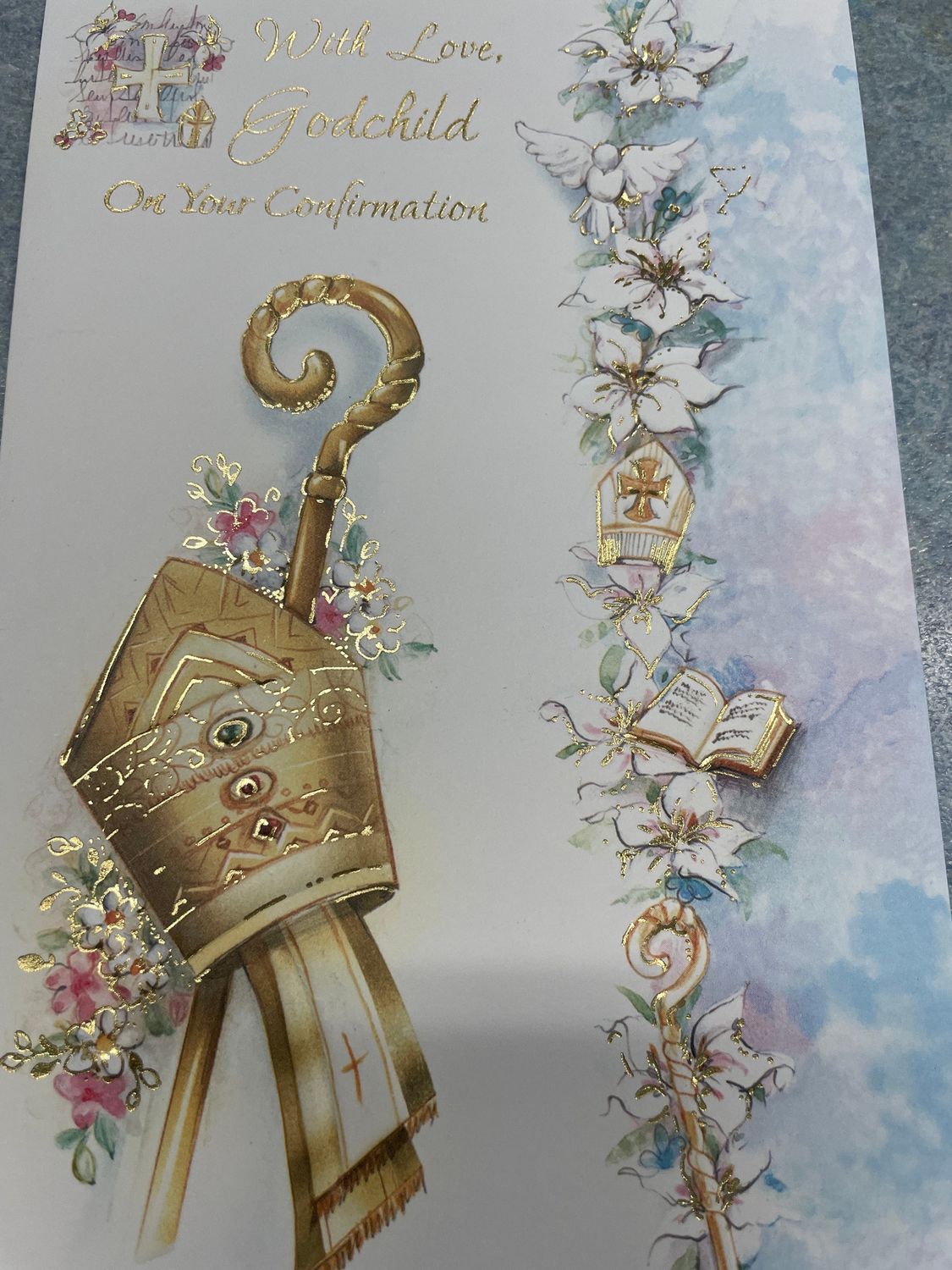 CD - WITH LOVE, GODCHILD ON YOUR CONFIRMATION