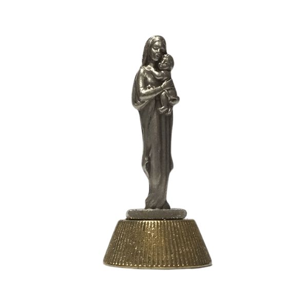 MINI METAL STATUE MOTHER &amp; CHILD