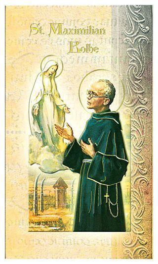 BIOGRAPHY OF ST MAXIMILIAN KOLBE