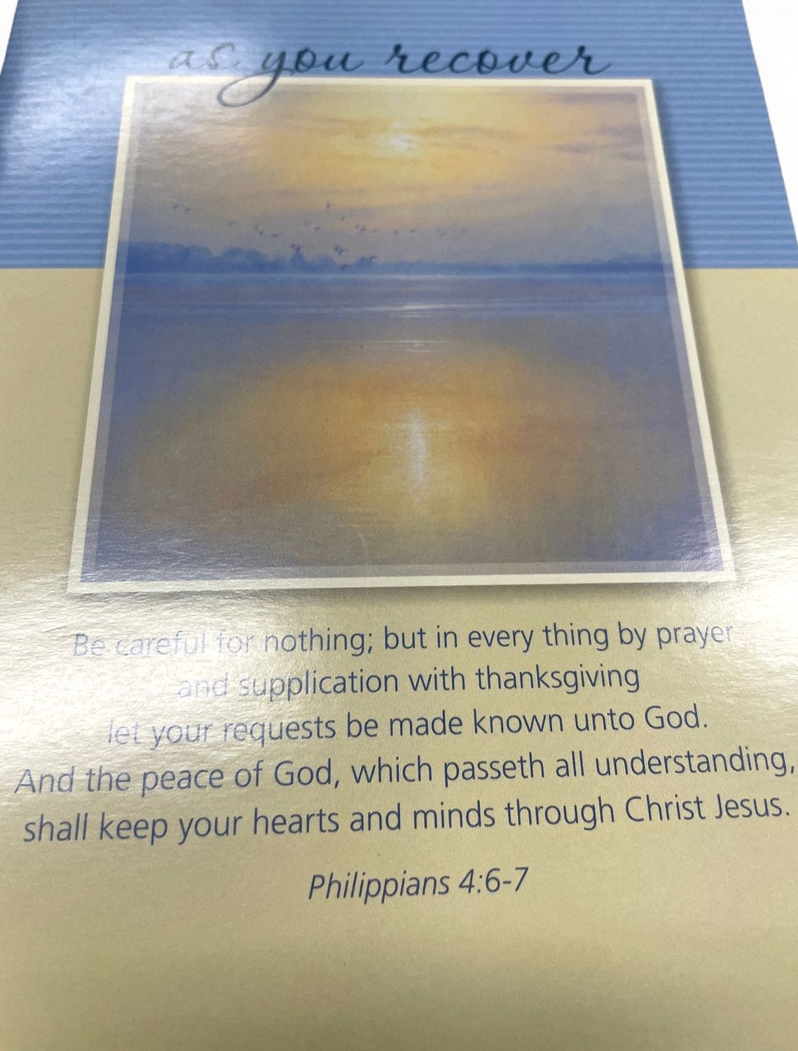 CD - AS YOU RECOVER