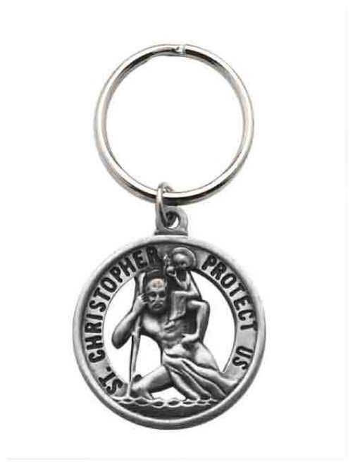 KEYRING ST CHRISTOPHER