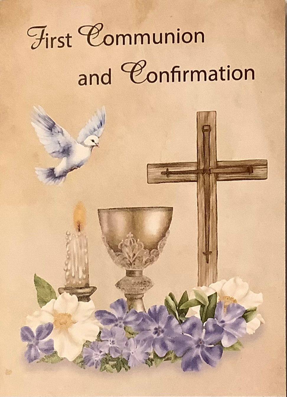 CD - COMMUNION &amp; CONFIRMATION CARD