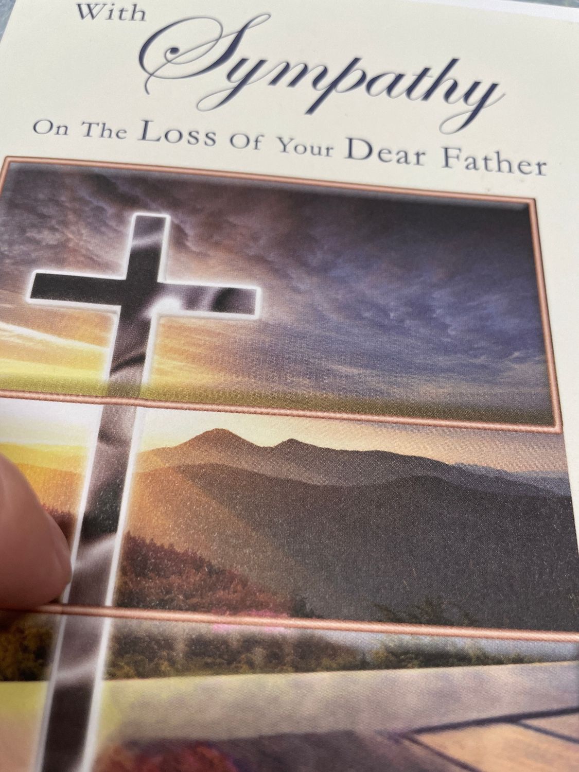 CD - WITH SYMPATHY ON THE LOSS OF YOUR DEAR FATHER