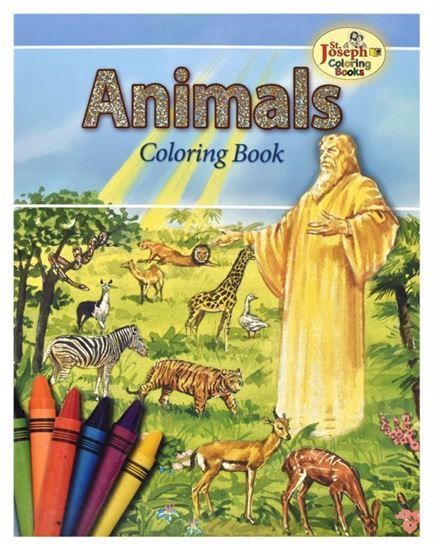 SJ ANIMALS OF THE BIBLE COLOURING BOOK