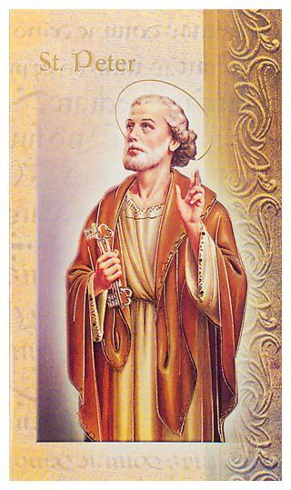 BIOGRAPHY OF ST PETER